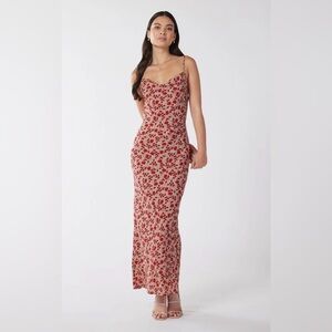 Vespa Rossa Floral Dress NW